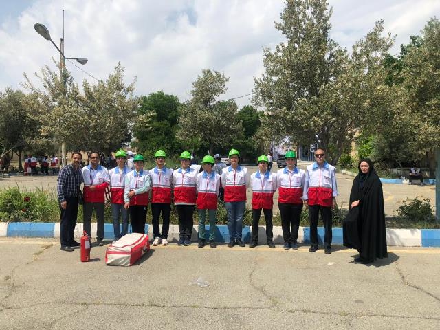 مسابقات هلال احمر- دوره اول متوسطه پسرانه