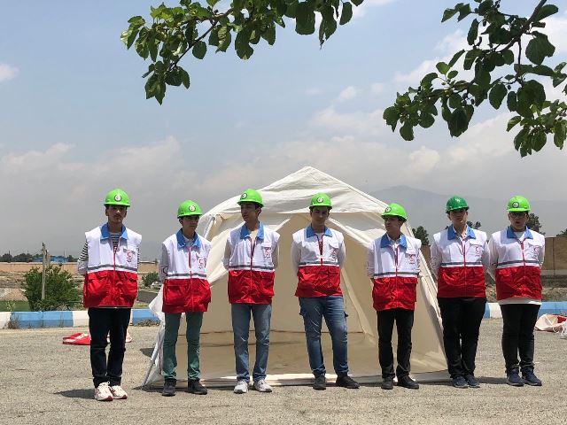 مسابقات هلال احمر- دوره اول متوسطه پسرانه