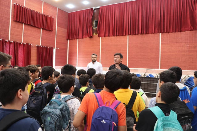 منتخب تصاویر پایگاه تابستانی دوره اول متوسطه پسرانه