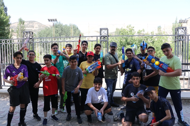 اولین اردوی پایگاه تابستانی - دوره اول متوسطه پسرانه