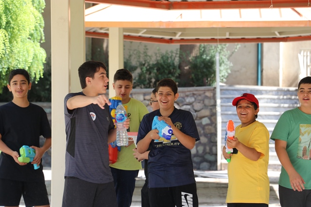 اولین اردوی پایگاه تابستانی - دوره اول متوسطه پسرانه