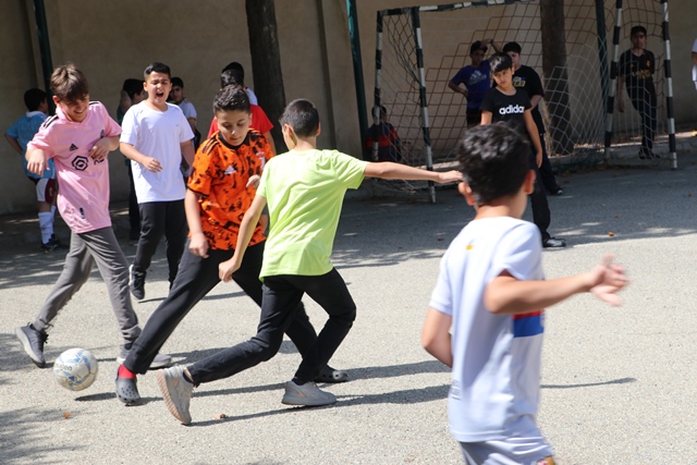 اولین اردوی پایگاه تابستانی - دوره اول متوسطه پسرانه