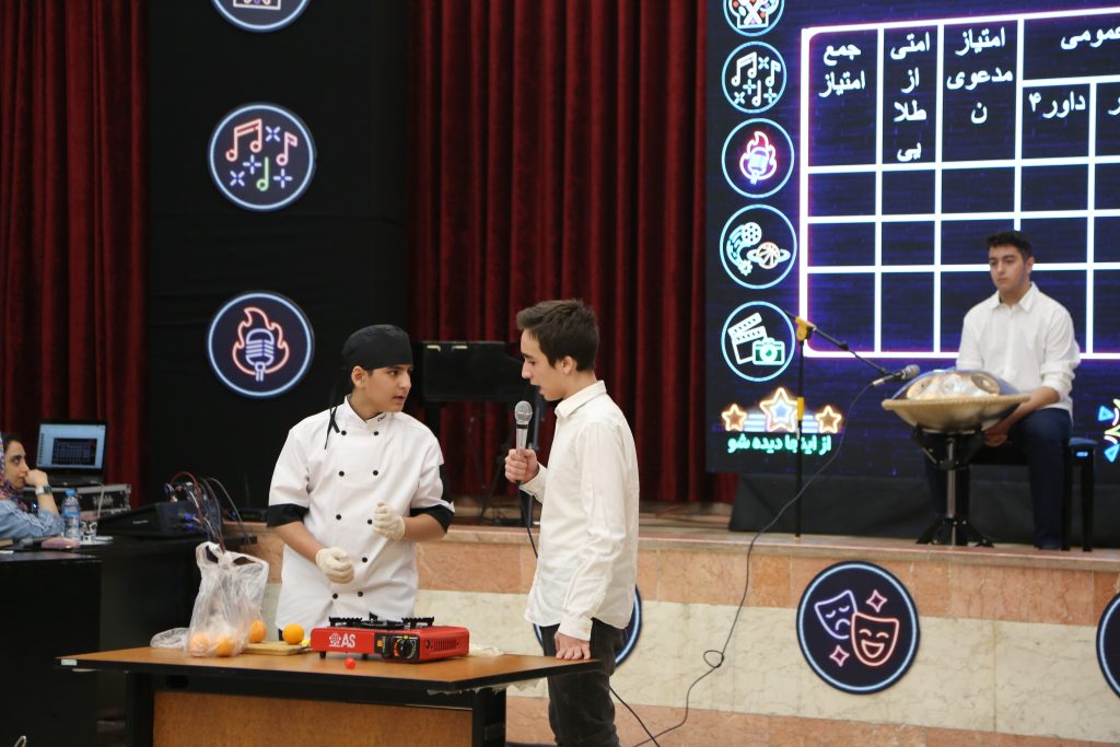 تلنت شو مصباح - دوره اول متوسطه پسرانه