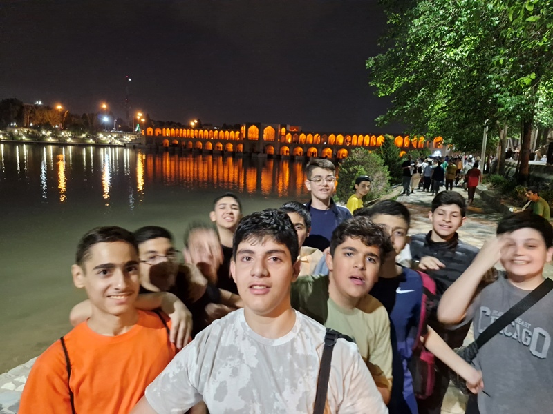 اردوی اصفهان پایه هفتم دوره اول متوسطه پسرانه