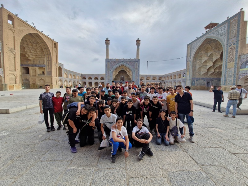 اردوی اصفهان پایه هفتم دوره اول متوسطه پسرانه