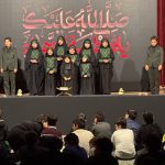 مراسم شهادت حضرت زهرا -دبستان